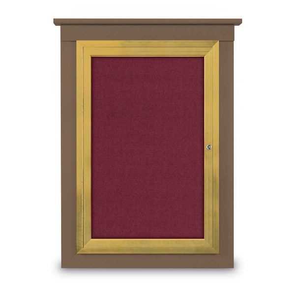 Single Door Enclosed Cathedral Letterboa